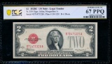 1928C $2 Legal Tender Note PCGS 67PPQ