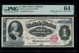 1886 $1 Martha Washington Silver Certificate PMG 64EPQ