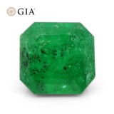 Elegant 2.56 Ct GIA Certified Natural Emerald