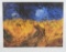 Vincent Van Gogh WHEAT FIELD WITH CROWS Estate Signed Giclee