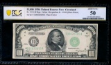 1934 $1000 Cleveland FRN PCGS 50