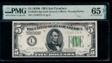 1928B $5 San Francisco FRN PMG 65EPQ