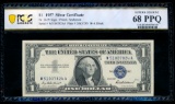 1957 $1 Silver Certificate PCGS 68PPQ
