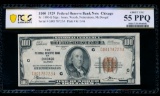 1929 $100 Chicago FRBN PCGS 55PPQ
