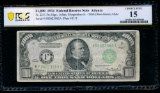 1934 $1000 Atlanta FRN PCGS 15