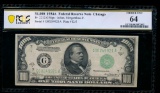 1934A $1000 Chicago FRN PCGS 64