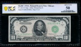 1934A $1000 Chicago FRN PCGS 50