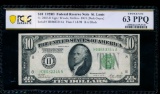 1928B $10 St Louis FRN PCGS 63PPQ