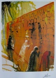 Salvador Dali Wailing Wall Lithograph