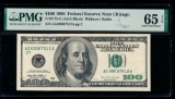 1996 $100 Chicago FRN PMG 65EPQ