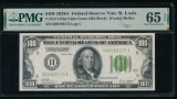 1928A $100 St Louis FRN PMG 65EPQ