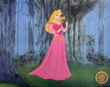 Disney Sleeping Beauty Aurora Sericel Animation Art Serigraph Cel