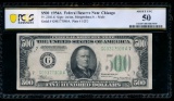 1934A $500 Chicago FRN PCGS 50