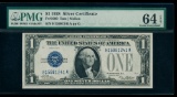 1928 $1 Silver Certificate PMG 64EPQ