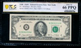 1969C $100 New York FRN PCGS 66PPQ