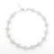 Plated Rhodium Diamond Bracelet