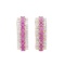 Plated 18KT Yellow Gold and Sterling Silver 2.02ctw Ruby and Diamond Earrings