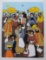 Elke Sommer The Lovers Hand Signed Limited Edition Serigraph Folk Art
