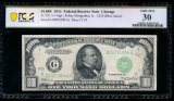 1934 $1000 Chicago FRN PCGS 30