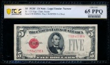 1928F $5 Legal Tender Note PCGS 65PPQ
