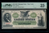1861 $10 New York Demand Note PMG 25