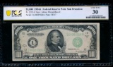 1934A $1000 San Francisco FRN PCGS 30