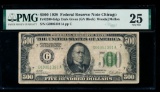 1928 $500 Chicago FRN PMG 25