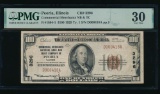 1929 $100 Peoria IL National PMG 30