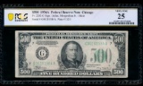 1934A $500 Chicago FRN PCGS 25