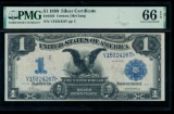 1899 $1 Black Eagle Silver Certificate PMG 66EPQ