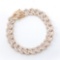 Plated 18KT Yellow Gold 0.75ctw Diamond Bracelet