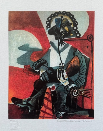 Picasso BUCKLED SHOE MAN Estate Signed Limited Edition Giclee