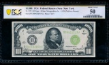1934 $1000 New York FRN PCGS 50