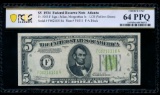 1934 $5 Atlanta FRN PCGS 64PPQ