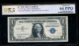 1935 $1 Silver Certificate PCGS 64PPQ