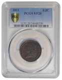 1811 Classic Head Half Cent PCGS VF20