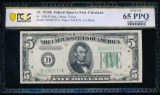 1934B $5 Cleveland FRN PCGS 65PPQ