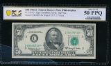 1963A $50 STAR Philadelphia FRN PCGS 50PPQ