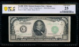 1934 $1000 Chicago FRN PCGS 25