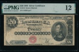 1880 $20 Silver Certificate PMG 12