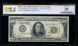 1928 $500 St Louis FRN PCGS 30