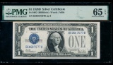 1928B $1 Silver Certificate PMG 65EPQ