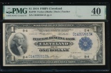 1918 $1 Cleveland FRBN PMG 40