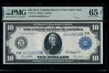 1914 $10 New York FRN PMG 65EPQ