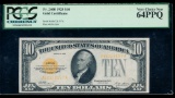1928 $10 Gold Certificate PCGS 64PPQ