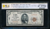 1929 $5 New York NY National PCGS 67PPQ