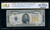 1934A $5 N Africa Silver Certificate PCGS 65PPQ