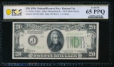 1934 $20 Kansas City FRN PCGS 65PPQ