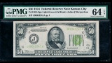 1934 $50 Kansas City FRN PMG 64EPQ