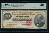 1882 $20 Gold Certificate PMG 30